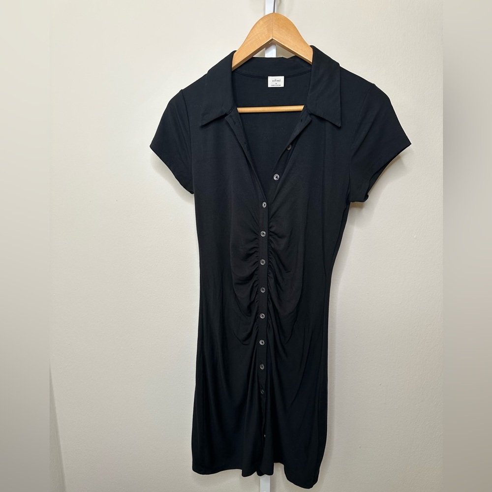 Wilfred Center Runched Dress in Size M